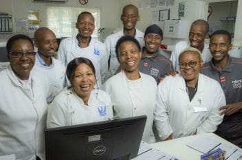 Riders for Health Lesotho,lab